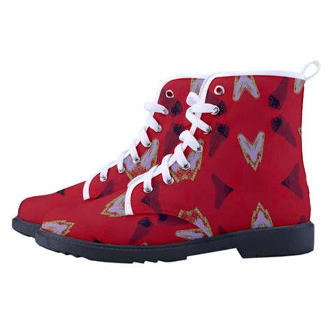 Men s High-Top Canvas Sneakers 