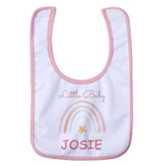 Rainbow Name Baby Bib