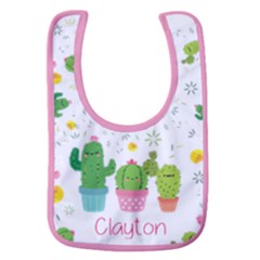 Cactus Name Baby Bib