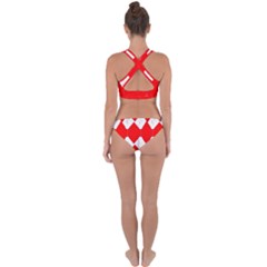 Cross Back Hipster Bikini Set 