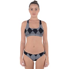 Cross Back Hipster Bikini Set