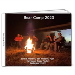 Bear Camp - 11 x 8.5 Photo Book(20 pages)