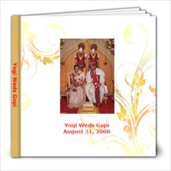 Wedding Album for India - 8x8 Photo Book (20 pages)