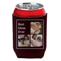 Personalized Photo Best Mum Can Cooler