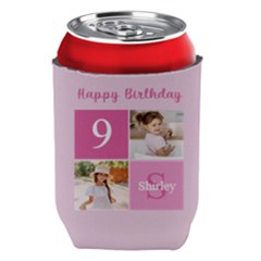 Personalized Happy Birthday Girl Name Can Cooler