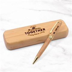 Personalized the Best Moments Together Happy Fathers day - Alderwood Pen Set