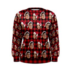 Personalized Couple Many Faces Christmas Sweatshirt