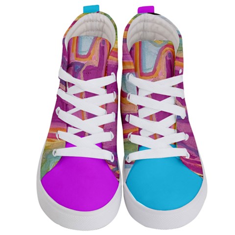 Kids  Hi-Top Skate Sneakers 