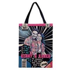 Personalized Comic Style City Lover - Classic Tote Bag