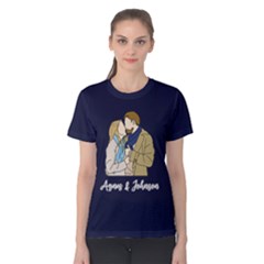 Personalized Line Art Name Women Tee