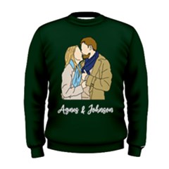 Personalized Line Art Name Mens Sweatshirt