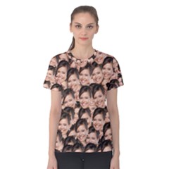 Personalized Many Face Women Cotton Tee