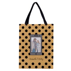 Personalized Phone Wallpaper Lover - Classic Tote Bag