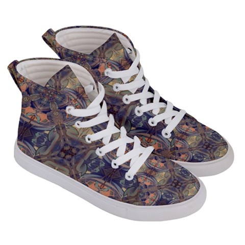 Men s Hi-Top Skate Sneakers 