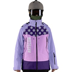 Your Name Logo - Men s Zip Ski and Snowboard Waterproof Breathable Jacket