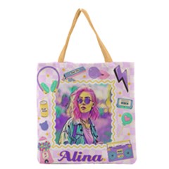 Personalized Photo 90S Retro Party Y2k - Grocery Tote Bag