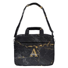 Personalized Name Initial Marble - MacBook Pro 15 Shoulder Laptop Bag Personalized Name Initial Marble - MacBook Pro 15 Shoulder Laptop Bag