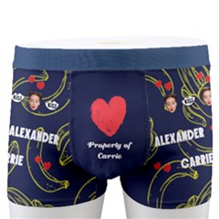 Personalized Photo Name Banana Denim Boxers - Men s Boxer Briefs