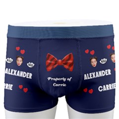 Personalized Photo Name Denim Boxers - Men s Boxer Briefs