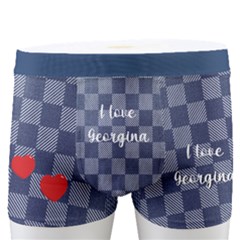 Personalized Denim Name Boxers - Men s Boxer Briefs