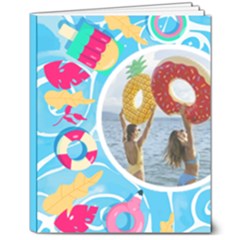 Personalized Photo Summer Hardcover Notebook - 8  x 10  Hardcover Notebook