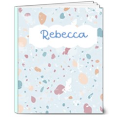 Personalized Name Stone Hardcover Notebook - 8  x 10  Hardcover Notebook