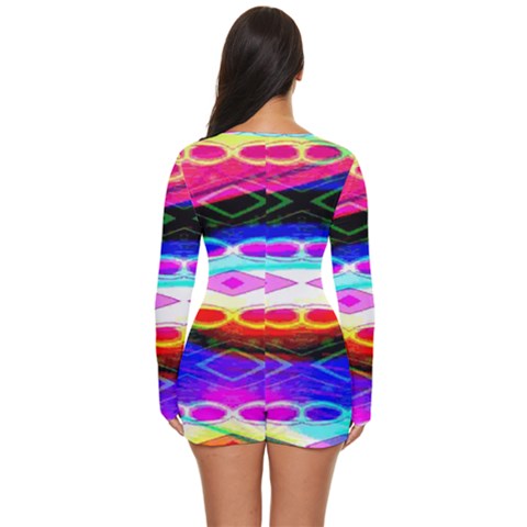 Long Sleeve Boyleg Swimsuit 