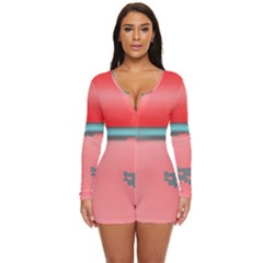 Long Sleeve Boyleg Swimsuit