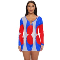 Long Sleeve Boyleg Swimsuit