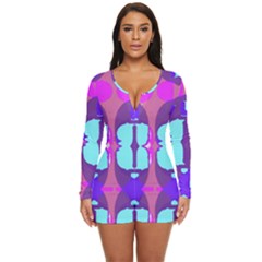 Long Sleeve Boyleg Swimsuit