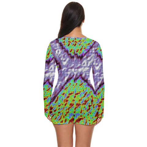 Long Sleeve Boyleg Swimsuit 