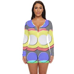 Long Sleeve Boyleg Swimsuit