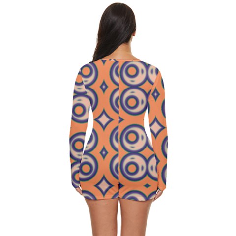 Long Sleeve Boyleg Swimsuit 