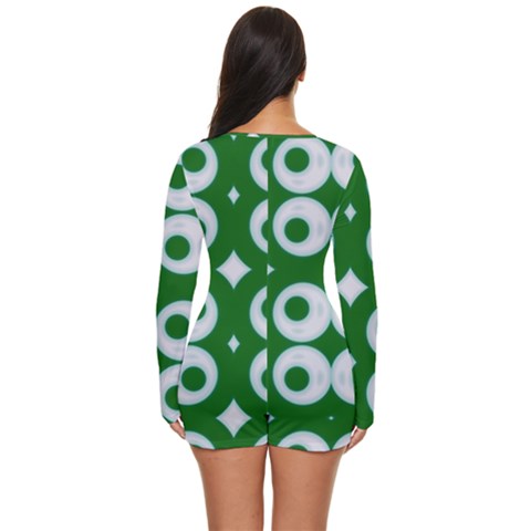 Long Sleeve Boyleg Swimsuit 