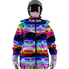 Women s Zip Ski and Snowboard Waterproof Breathable Jacket