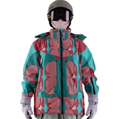 Women s Zip Ski and Snowboard Waterproof Breathable Jacket