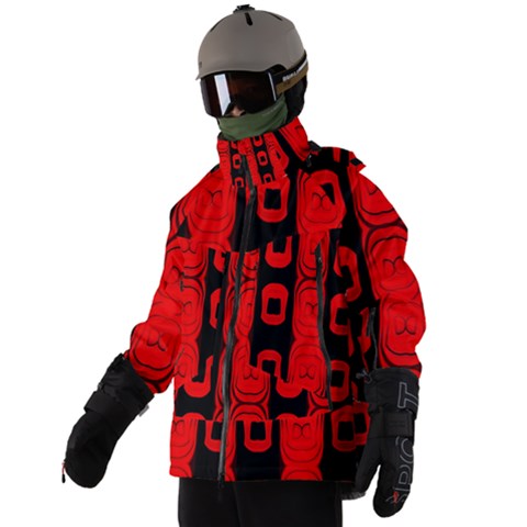 Men s Zip Ski and Snowboard Waterproof Breathable Jacket 