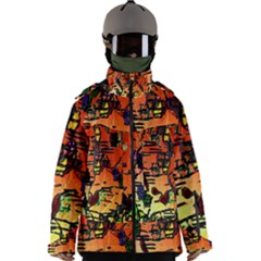 Men s Zip Ski and Snowboard Waterproof Breathable Jacket