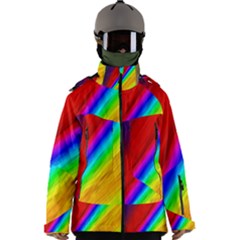 Men s Zip Ski and Snowboard Waterproof Breathable Jacket