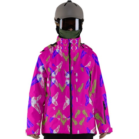 Men s Zip Ski and Snowboard Waterproof Breathable Jacket 