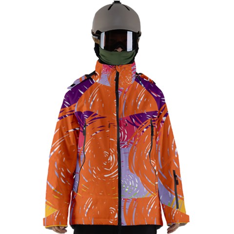 Men s Zip Ski and Snowboard Waterproof Breathable Jacket 