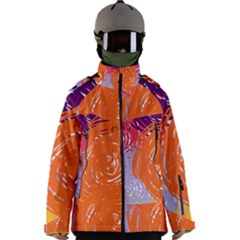 Men s Zip Ski and Snowboard Waterproof Breathable Jacket