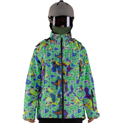 Men s Zip Ski and Snowboard Waterproof Breathable Jacket 