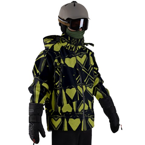 Men s Zip Ski and Snowboard Waterproof Breathable Jacket 