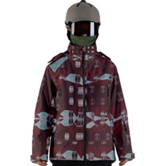 Men s Zip Ski and Snowboard Waterproof Breathable Jacket