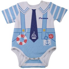 Personalized Sailor Name Baby Short Sleeve Bodysuit Personalized Sailor Name Baby Short Sleeve Bodysuit
