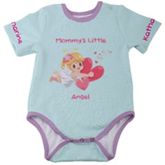 Personalized Angel Name Baby Short Sleeve Bodysuit Personalized Angel Name Baby Short Sleeve Bodysuit