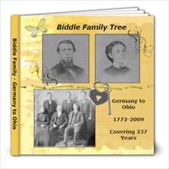 Biddle Family Book - 8x8 Photo Book (20 pages)