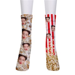 Personalized Pop Corn Photo Sock - Crew Socks