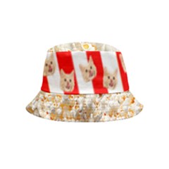 Personalized Pop Corn Head Photo Bucket Hat (Kids)